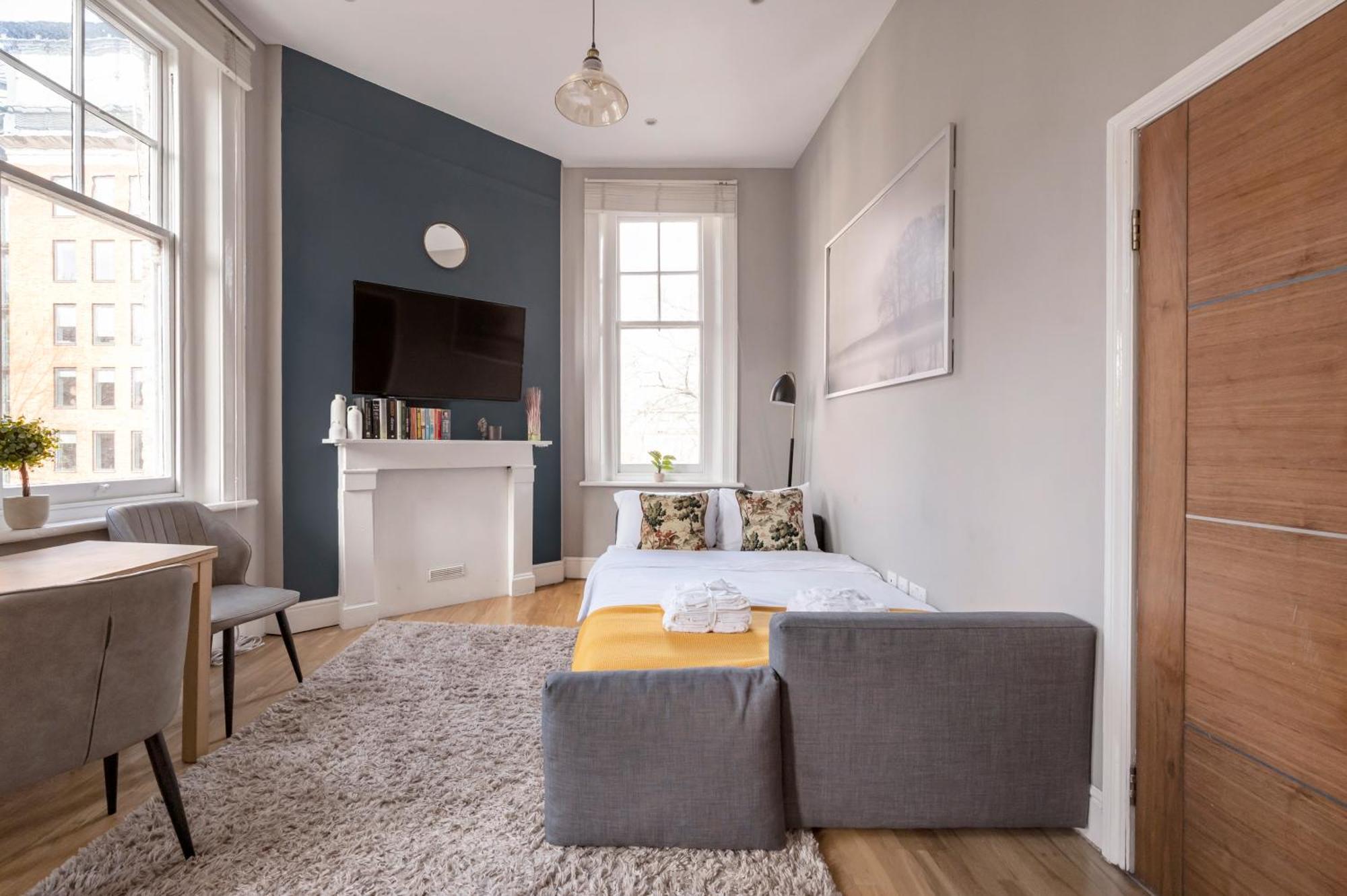 Sunny Corner Apartment In Center Of London Exterior photo